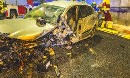 Cinco heridos en tres accidentes de tráfico en la Comunidad de Madrid