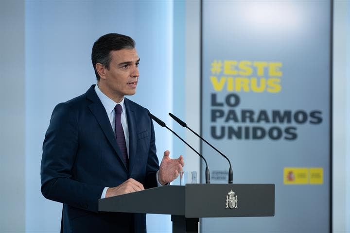 En directo: Pedro Sánchez comparece para explicar el nuevo estado de alarma