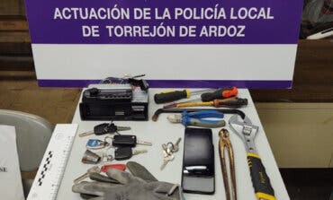 Tres detenidos en Torrejón de Ardoz por un robo en una nave de Ajalvir