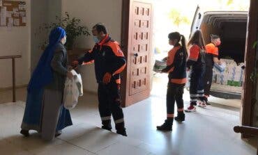 Paracuellos dona dos toneladas de alimentos para las familias más necesitadas de la localidad