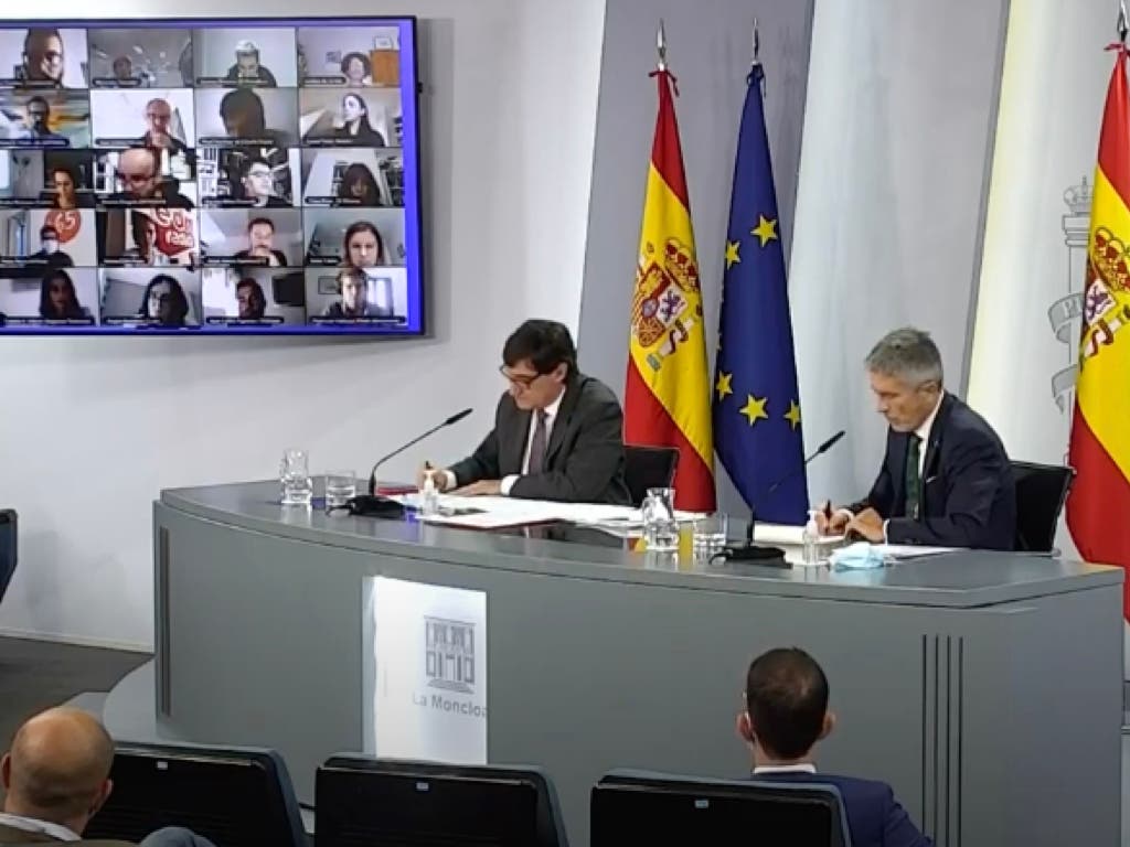 El Gobierno impone unilateralmente el estado de alarma en Madrid con 9 municipios afectados