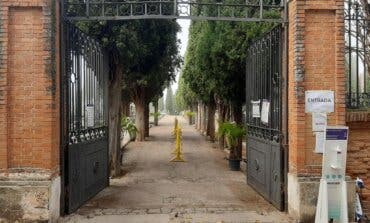 Aforo limitado y estancia máxima de 30 minutos en el cementerio de Guadalajara