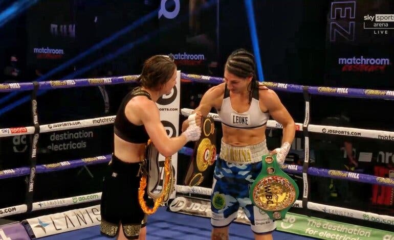 La concejala de Torrejón, Miriam Gutiérrez, pierde ante Katie Taylor que retiene la corona