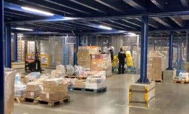 Muere un trabajador de 40 años aplastado por un montacargas en Alcalá de Henares