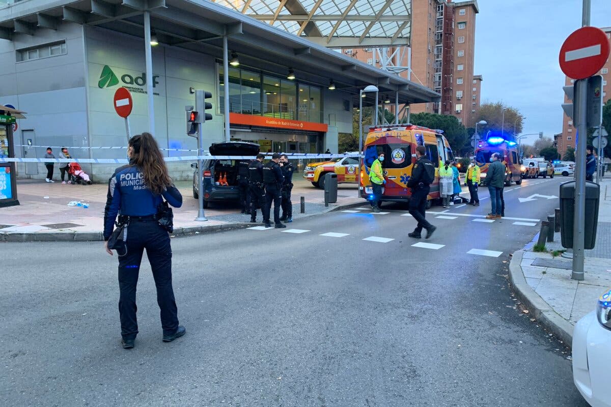 Herido grave un joven tras ser apuñalado en la estación de Entrevías