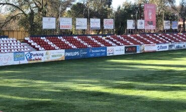 Alcalá de Henares instala 4.000 asientos del antiguo Vicente Calderón en el Estadio del Val