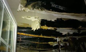 Un incendio destruye una vivienda en Villalbilla