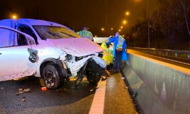Un accidente en la M-30 deja un herido muy grave