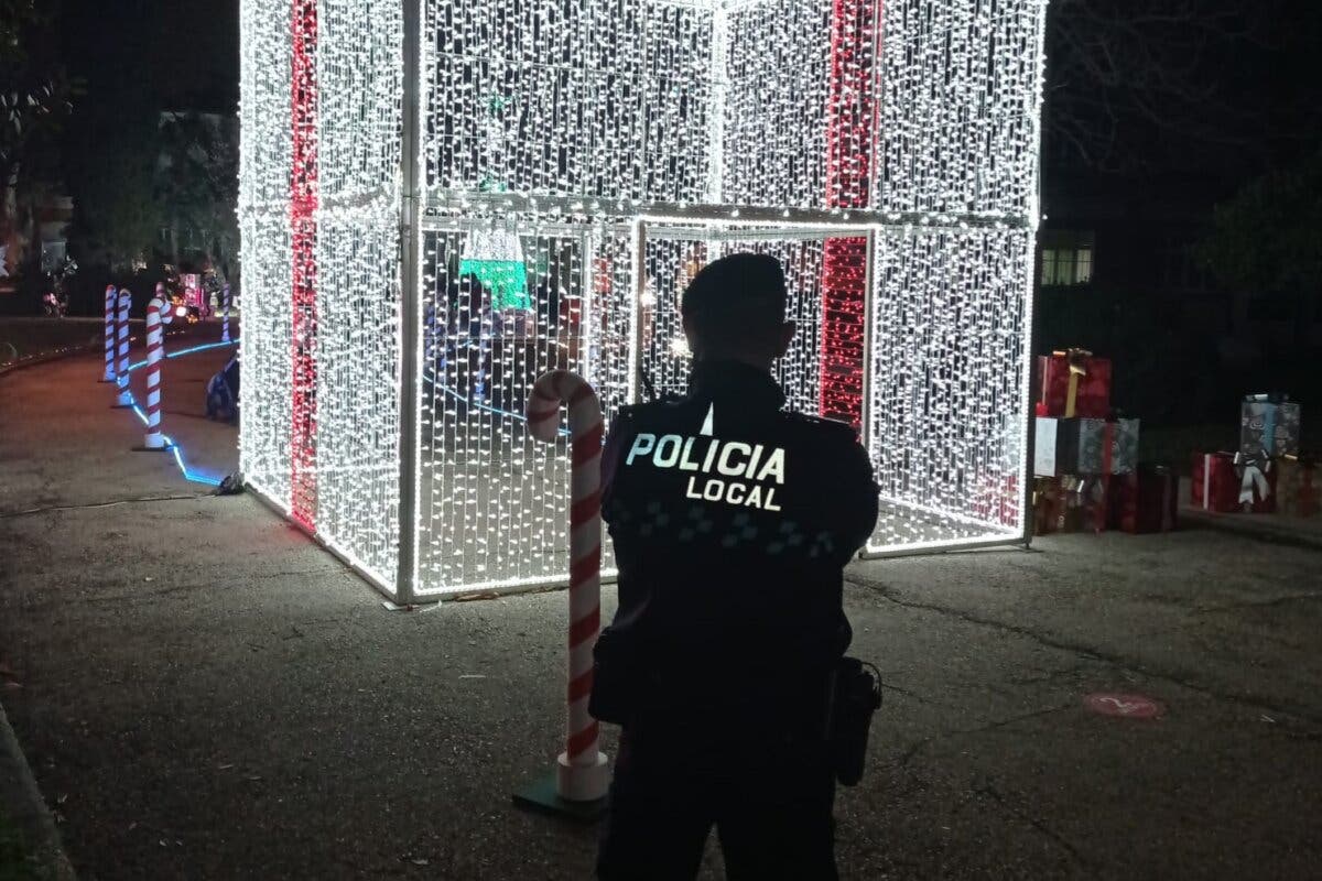 Detenidos en San Fernando de Henares por robar cable en la Ciudad de la Navidad