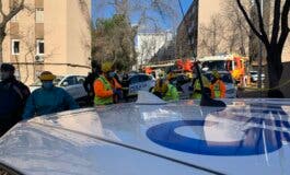 Detenido un okupa por el incendio de Moratalaz que ha dejado 22 personas atendidas