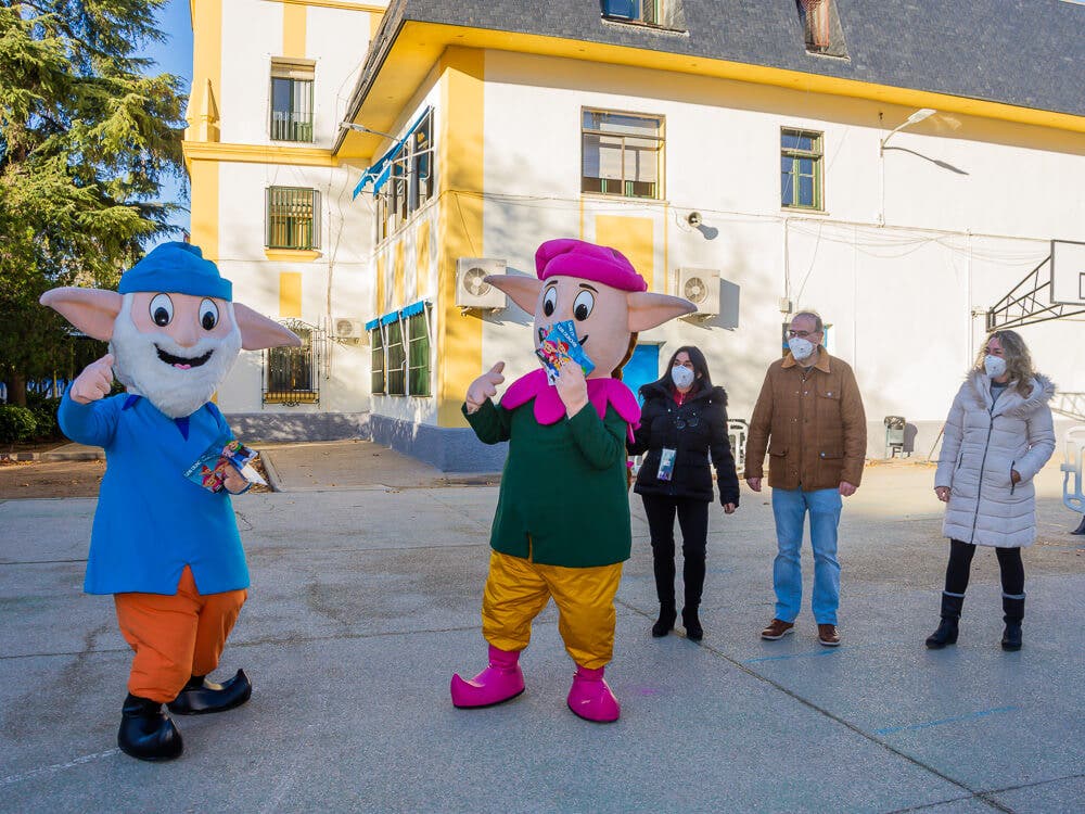 Los Guachis entregarán un detalle navideño a los escolares de Torrejón de Ardoz