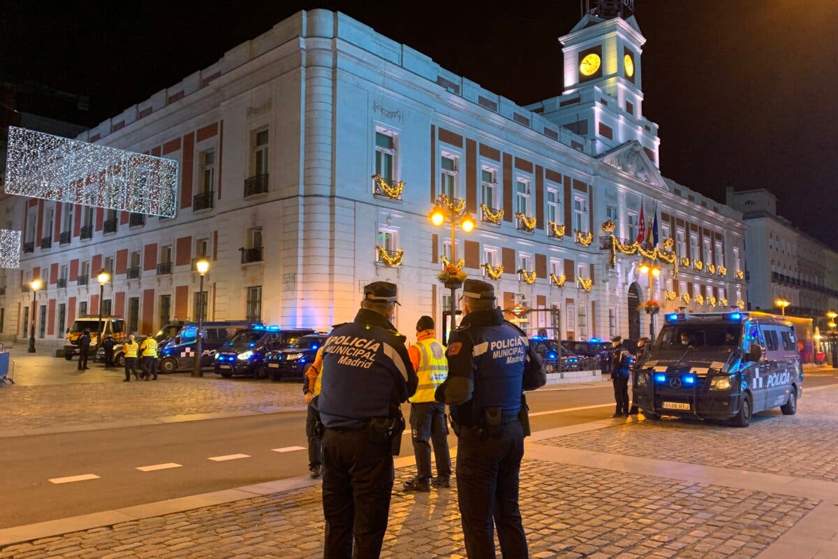 La Nochevieja en Madrid deja 185 fiestas en domicilios y 52 reyertas