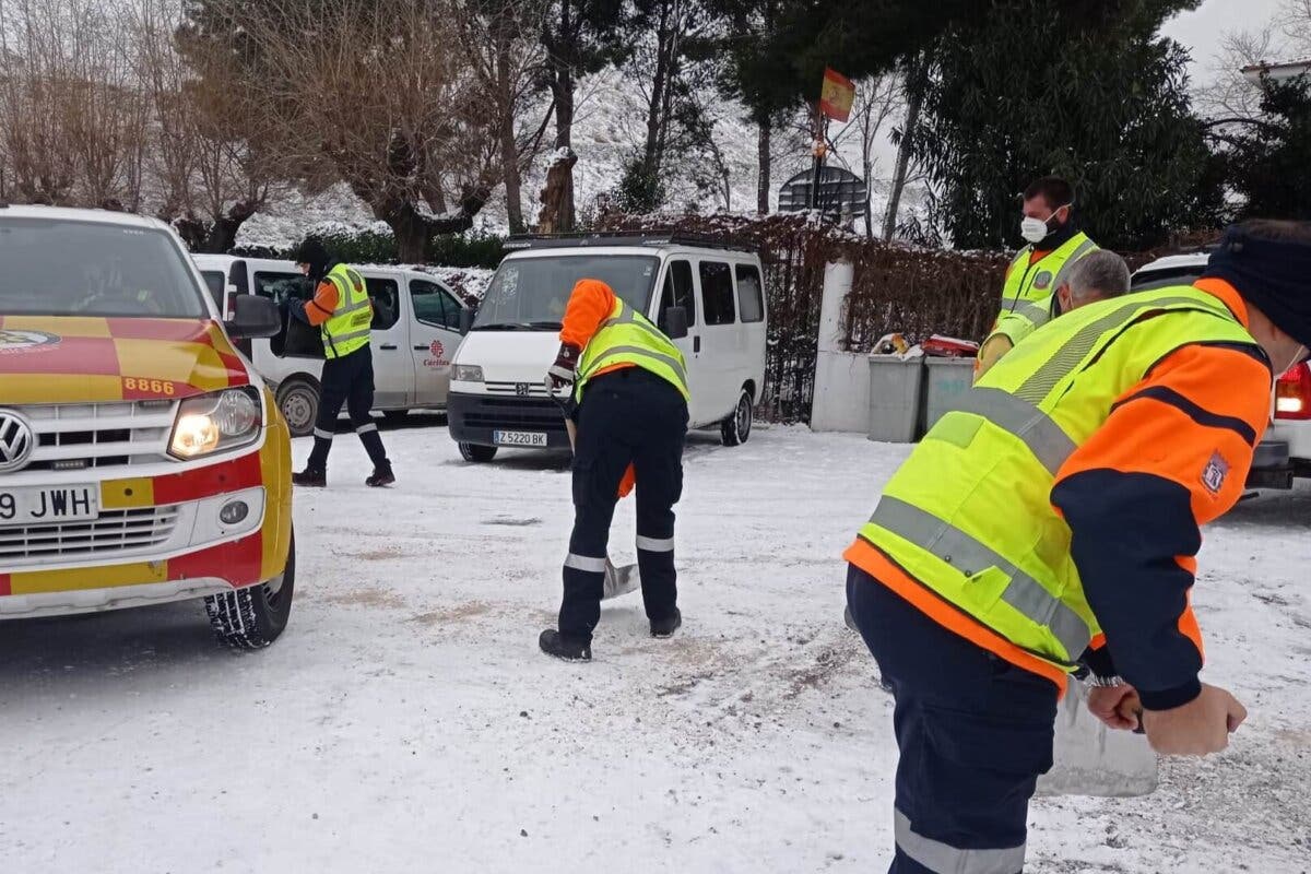 Madrid ante la nieve: «Algunas poblaciones pueden quedar aisladas y algunas carreteras principales cortadas»