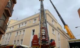 Arde la cubierta del mayor prostíbulo de Madrid