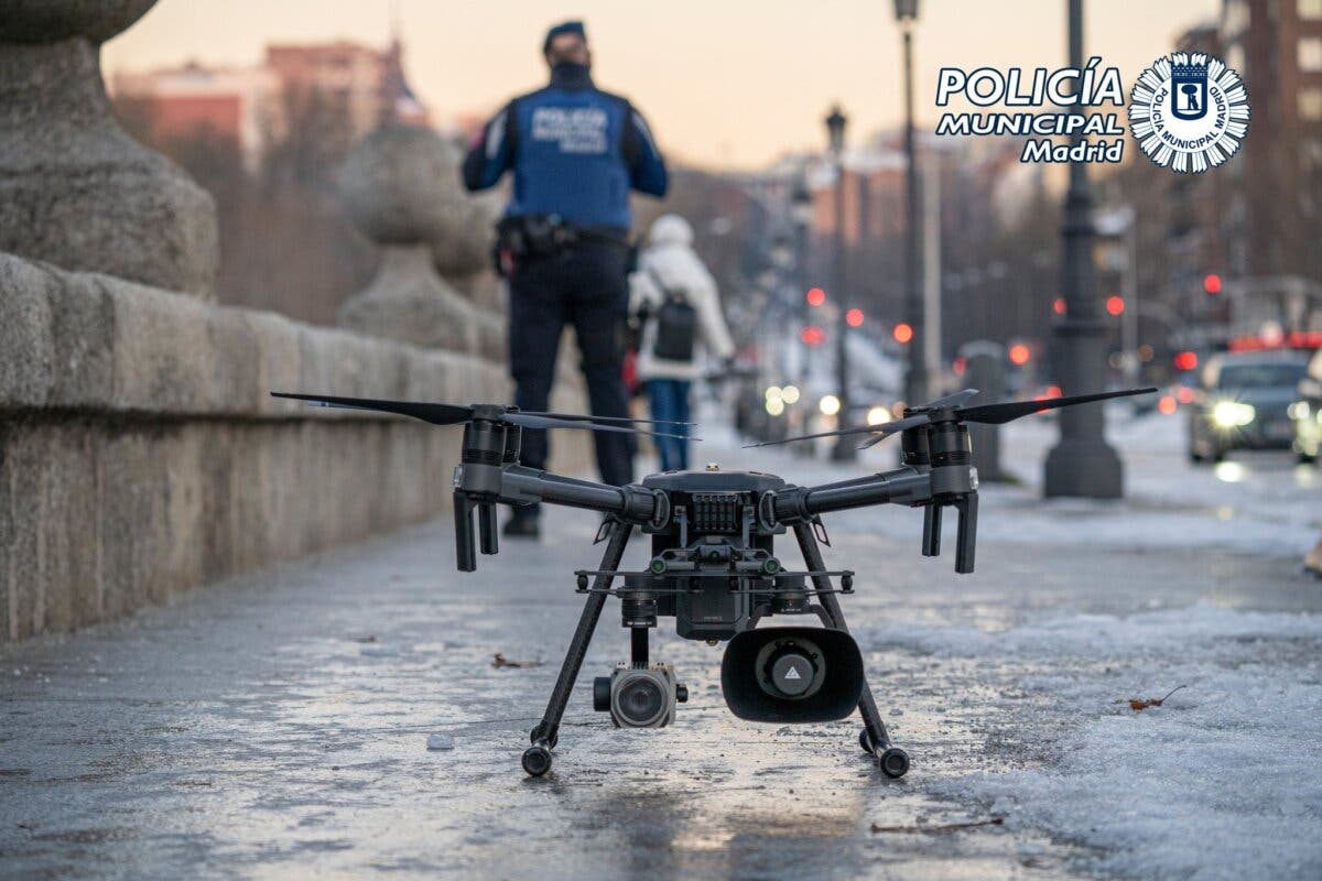 Madrid controlará con drones el cumplimiento de las nuevas restricciones