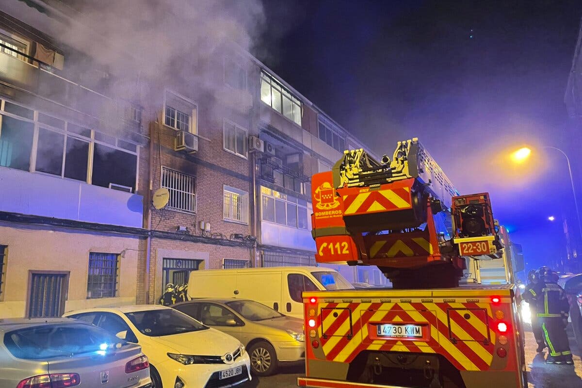 Permanecen graves mujer e hijo del fallecido en el incendio de Alcalá de Henares