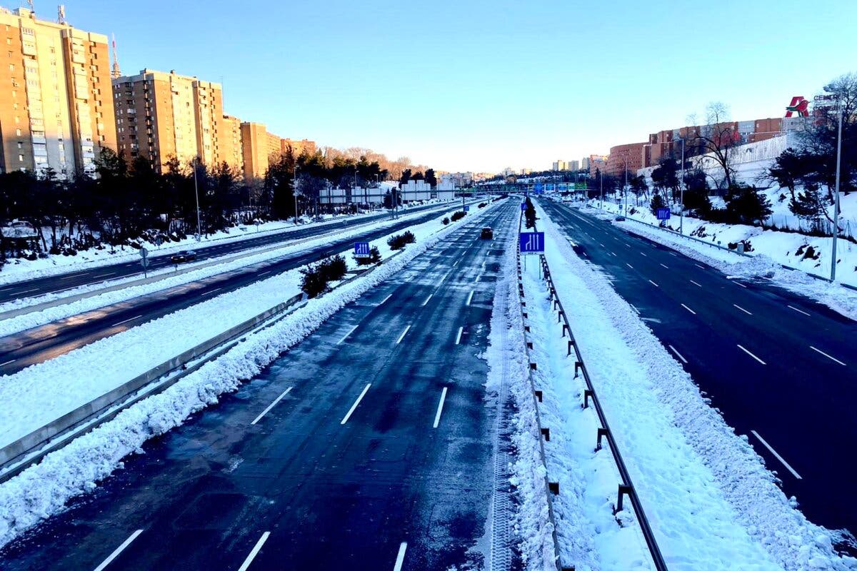 La Comunidad de Madrid ya tiene operativas y sin restricciones sus principales carreteras