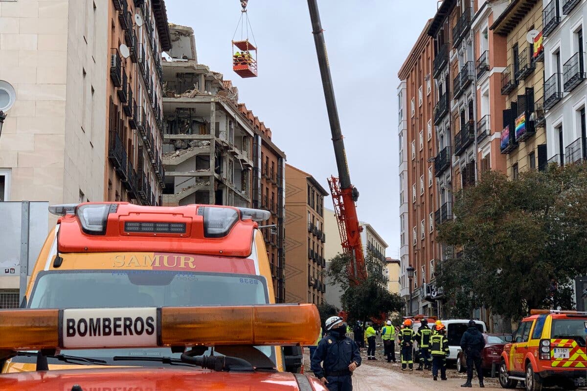 La reparación de un radiador, posible origen de la explosión del edificio de la calle Toledo