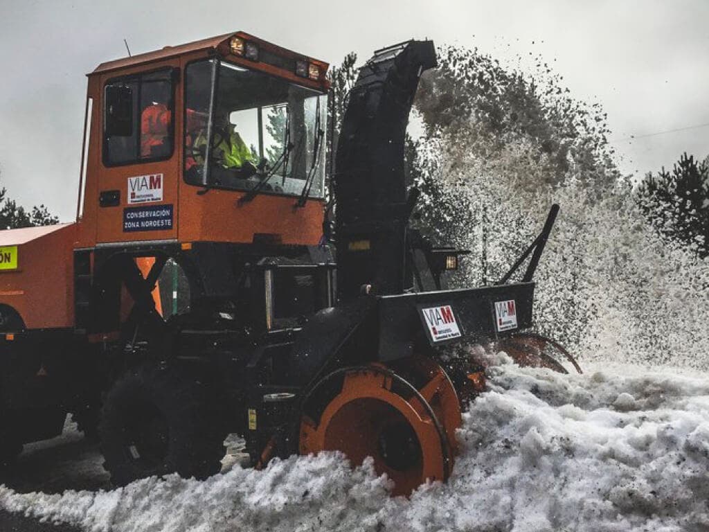 La Comunidad de Madrid, en alerta roja por nevadas de hasta 20 centímetros