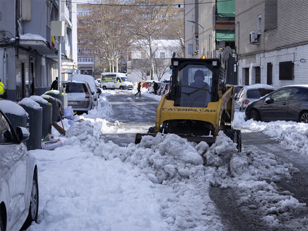 Madrid se prepara con un nuevo plan ante posibles nevadas como Filomena  