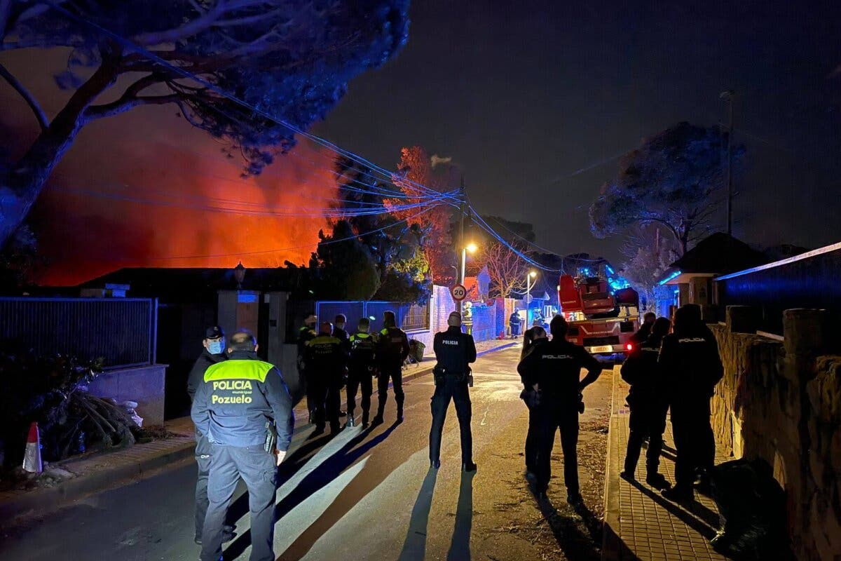 Muere un anciano de 90 años en el incendio de su vivienda en Pozuelo