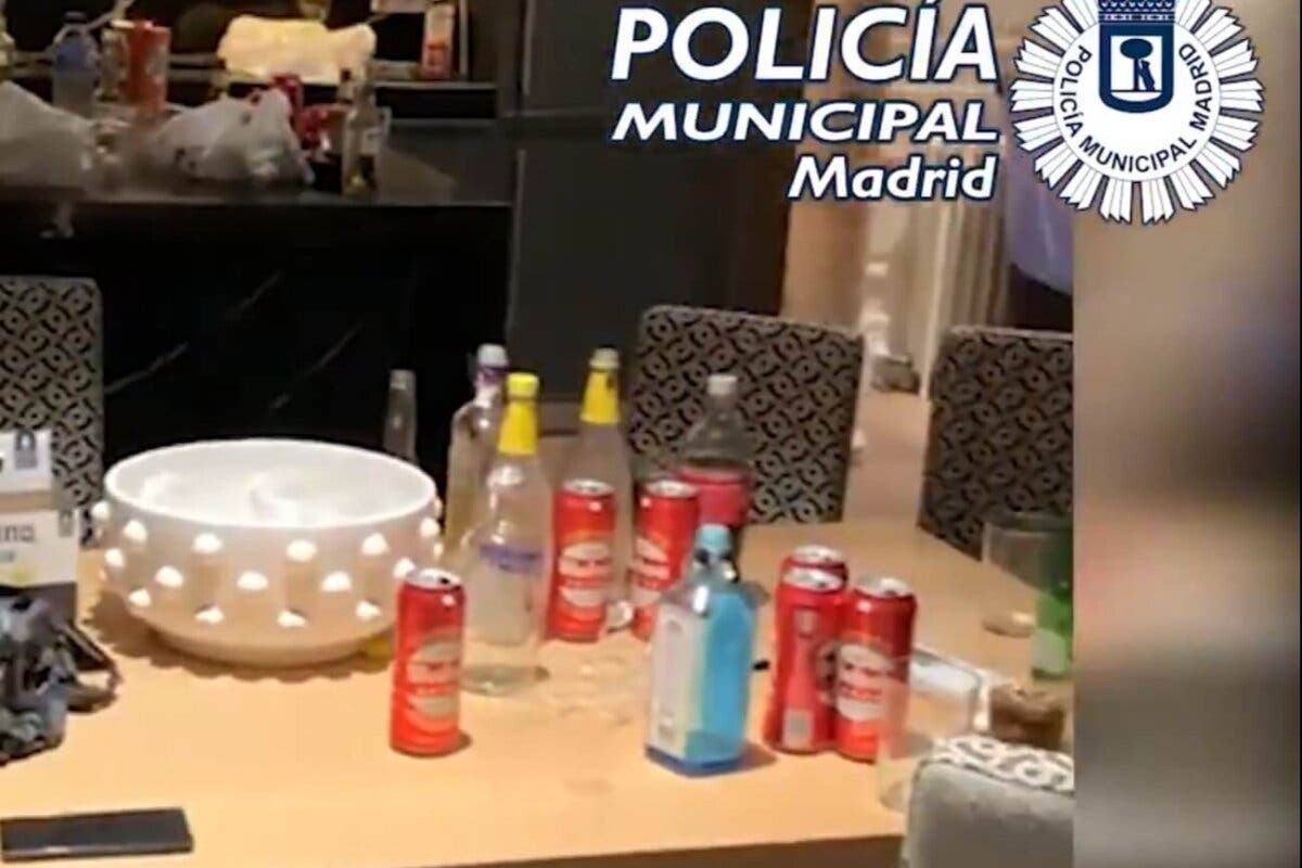 Desalojan dos fiestas en Madrid en pisos alquilados por franceses para ello