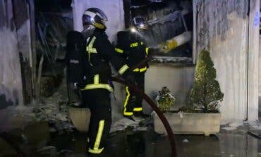 El incendio de Alcalá de Henares calcinó unas 10 autocaravanas