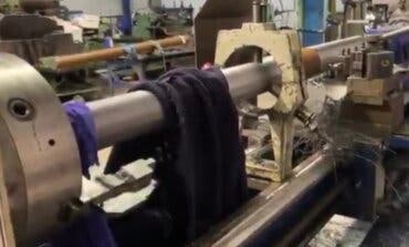 Muy grave un anciano en Arganda al engancharse su ropa en un torno industrial