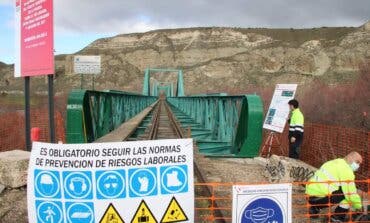 Comienza la rehabilitación del histórico puente ferroviario de La Poveda, entre Arganda y Rivas