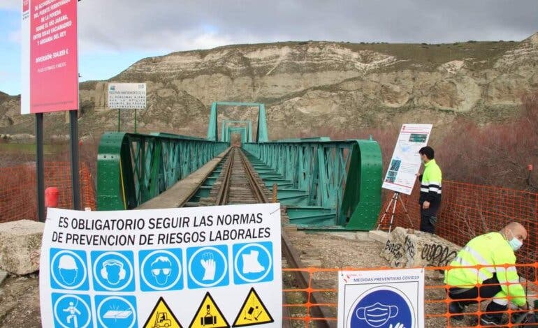 Comienza la rehabilitación del histórico puente ferroviario de La Poveda, entre Arganda y Rivas