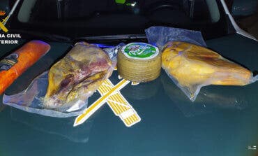 El robo de jamones, queso y lomo en la A-2 les salió caro