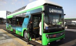 Ya circula por Torrejón de Ardoz el primer autobús de hidrógeno de España