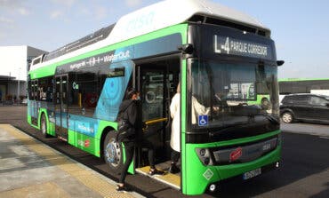 Ya circula por Torrejón de Ardoz el primer autobús de hidrógeno de España