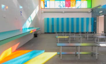 Así son los nuevos vestuarios de las piscinas Joaquín Blume de Torrejón de Ardoz