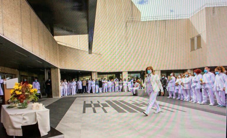 El Hospital Asepeyo de Coslada homenajea a sus sanitarios por su labor frente al Covid-19