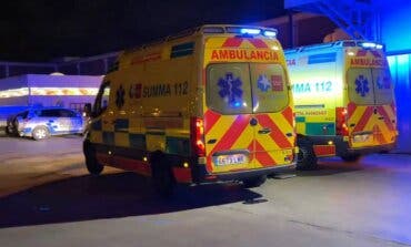 Dos heridos graves en un accidente laboral ocurrido esta madrugada en un centro comercial de Fuenlabrada