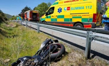 Muere un motorista de 30 años en un accidente en la M-501