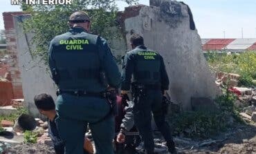 Recuperan en Valdemingómez una ambulancia que había sido robada en Vicálvaro