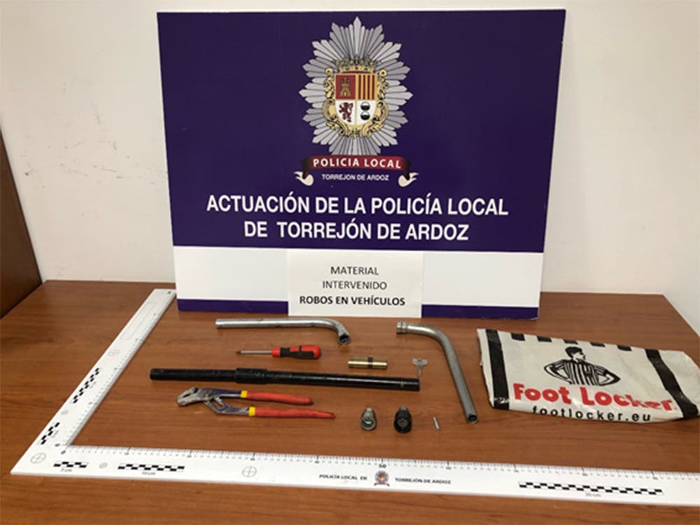 Un ladrón a la Policía de Torrejón de Ardoz: «Mi oficio es robar»