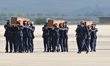 Llegan a Torrejón de Ardoz los cuerpos de los periodistas asesinados en Burkina Faso