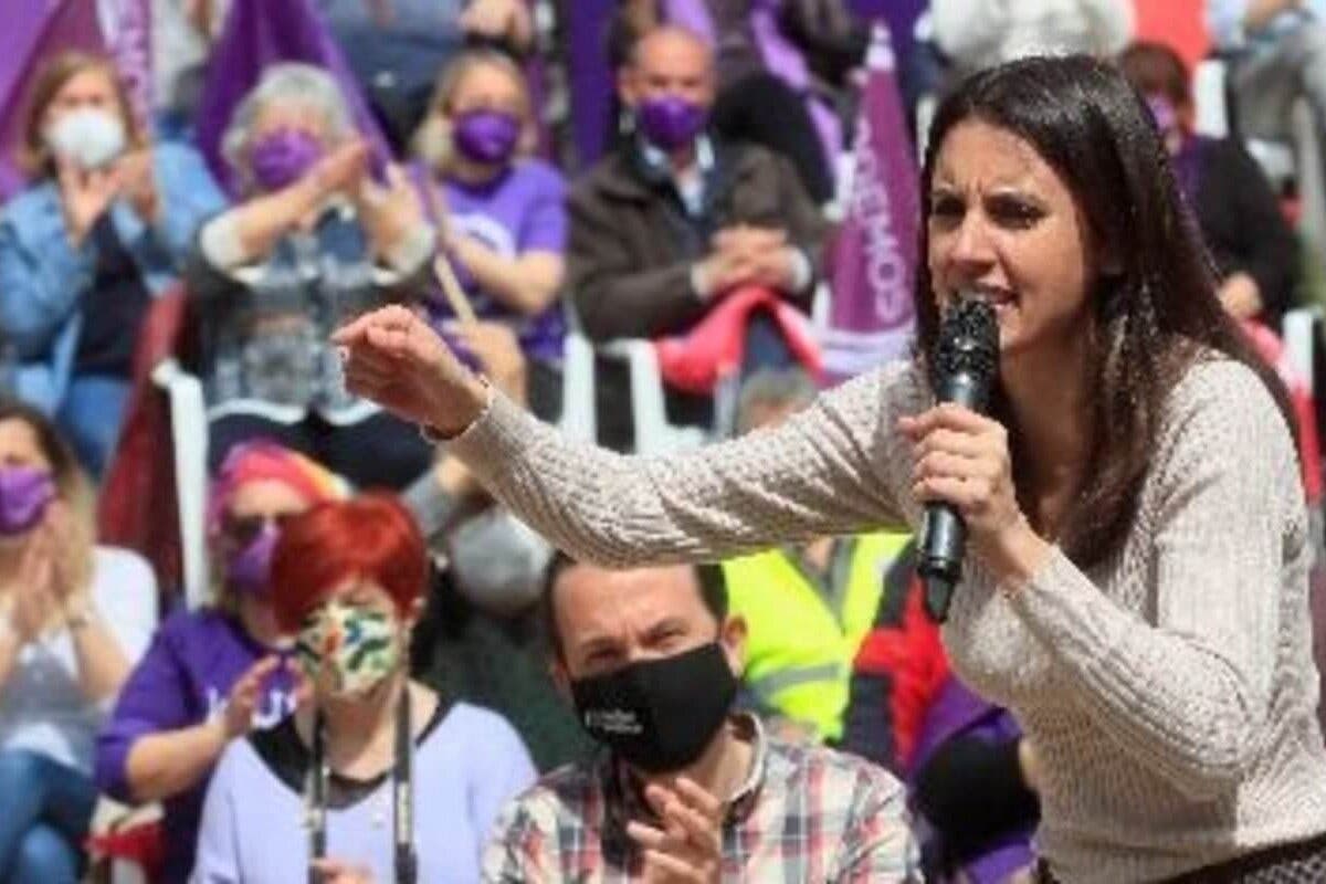 La Justicia investiga a Irene Montero por utilizar supuestamente a una asesora de Igualdad como niñera