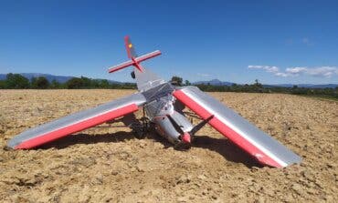 Trasladado al Hospital de Guadalajara el piloto de un ultraligero tras estrellarse al despegar