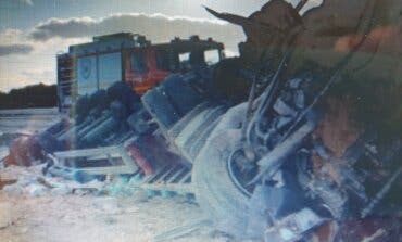 Muere un camionero tras una colisión entre dos camiones en la A-2