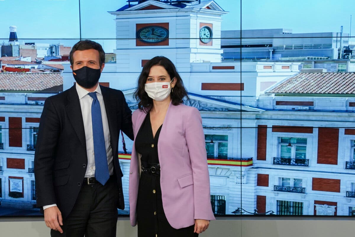 Casado y Ayuso asistirán a la manifestación de Colón contra los indultos de Sánchez