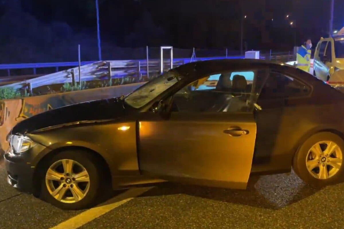 Muere un joven atropellado por un coche en la A-6, a la altura de Las Rozas