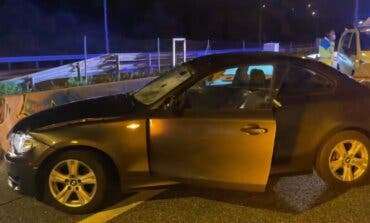 Muere un joven atropellado por un coche en la A-6, a la altura de Las Rozas