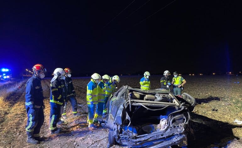 Dos muertos en un accidente en Camarma de Esteruelas