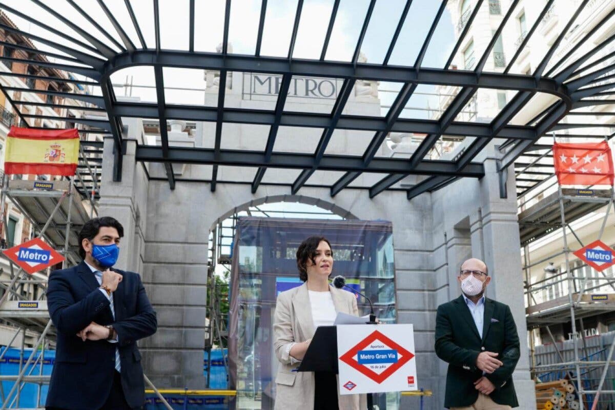 La estación de Metro de Gran Vía abrirá el 16 de julio