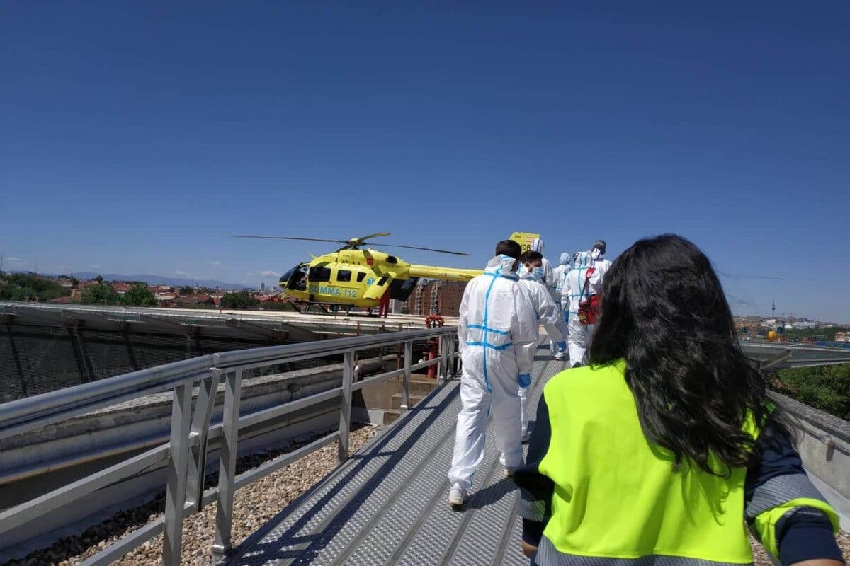 Muy grave tras ser atropellado por un camión en Arganda del Rey