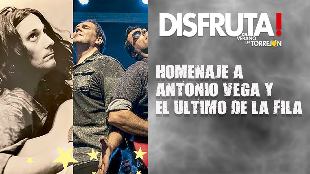 Antonio Vega y El Último de la fila cierran las Noches de Musicales en Torrejón 